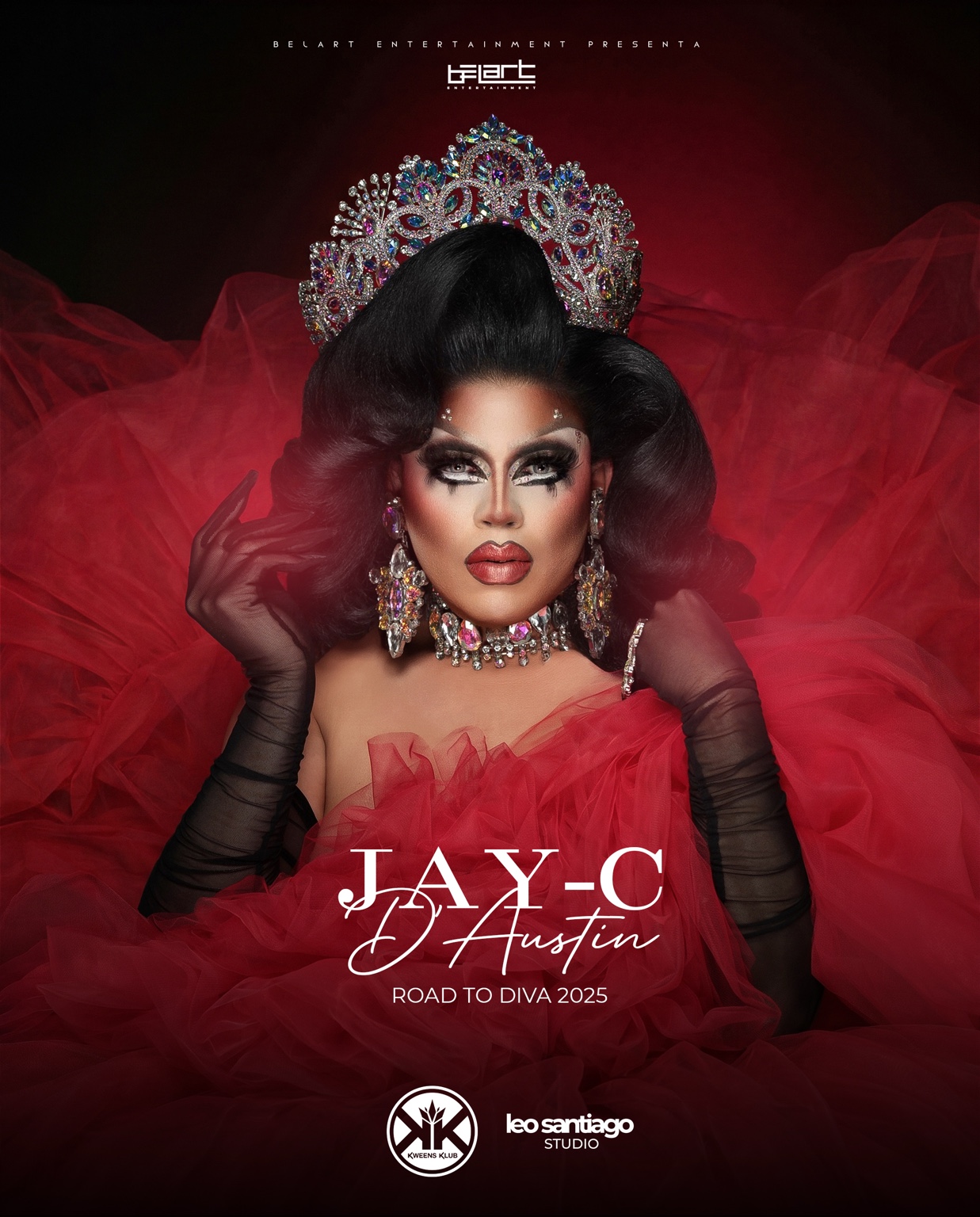 Jay-C D’Austin en el Cuadro de Reinas, Road to Diva 2025