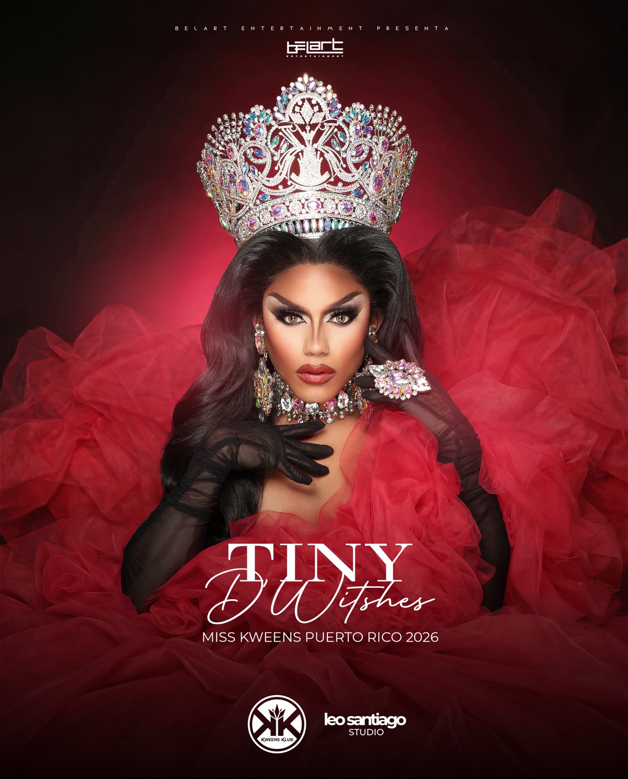 Tiny D’Witshes en el Cuadro de Reinas, Miss Kweens Puerto Rico 2026